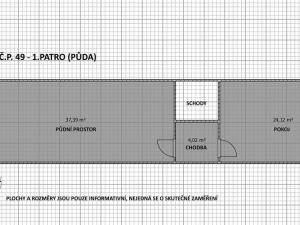 Prodej rodinného domu, Benátky nad Jizerou - Kbel, 150 m2