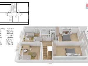 Prodej rodinného domu, Úvaly, Sovova, 155 m2