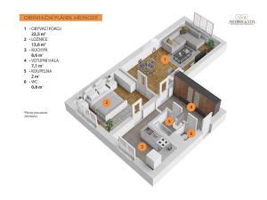 Prodej bytu 2+1, Praha - Strašnice, Sečská, 55 m2