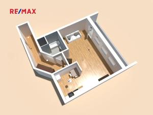 Pronájem bytu 1+kk, Říčany, Vančurova, 37 m2