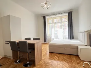 Pronájem bytu 1+kk, Praha - Vinohrady, Mánesova, 42 m2