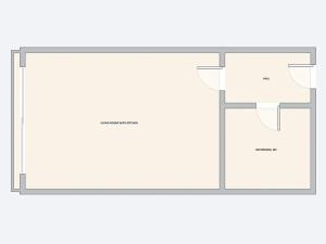 Pronájem bytu 1+kk, Praha - Vinohrady, Italská, 32 m2