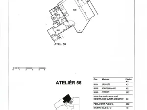 Prodej bytu 1+kk, Praha - Vysočany, Jandova, 48 m2