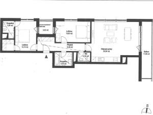 Prodej bytu 3+kk, Praha - Stodůlky, Plzeňská, 86 m2