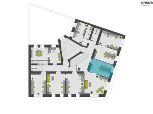 Pronájem kanceláře, Hradec Králové, náměstí Svobody, 22 m2