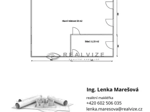 Pronájem obchodního prostoru, České Budějovice, Rudolfovská tř., 69 m2