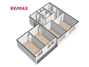 Prodej bytu 4+1, Praha - Letňany, Letovská, 76 m2