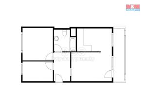 Prodej bytu 3+1, Praha - Krč, Jánošíkova, 54 m2
