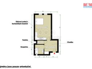 Prodej bytu 1+kk, Plzeň - Jižní Předměstí, Bendova, 37 m2