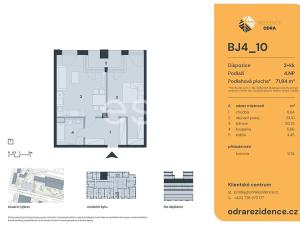 Prodej bytu 2+kk, Praha - Bohnice, Lodžská, 72 m2