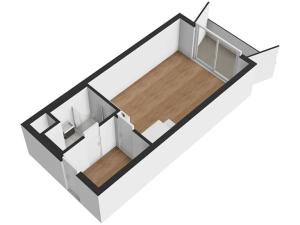 Pronájem bytu 1+kk, Praha - Žižkov, Tetauerova, 31 m2