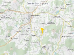 Prodej louky, Putimov, 1259 m2