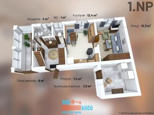 Prodej chaty, Stříbrná Skalice, 75 m2