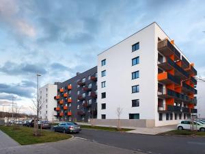 Pronájem bytu 1+kk, Praha - Vysočany, Strnadových, 40 m2