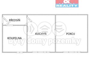 Pronájem bytu 2+kk, Krychnov, 52 m2