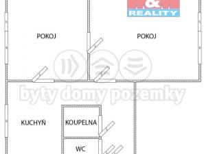 Prodej bytu 2+1, Česká Třebová, Tykačova, 57 m2