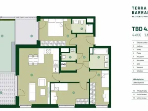 Prodej bytu 4+kk, Praha - Hlubočepy, Silurská, 93 m2