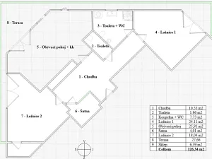Prodej bytu 3+kk, Praha - Žižkov, Ke kapslovně, 92 m2