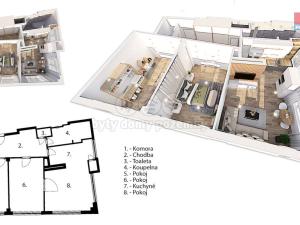 Prodej bytu 3+kk, Praha - Holešovice, Veletržní, 105 m2