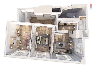 Prodej bytu 3+kk, Praha - Holešovice, Veletržní, 105 m2