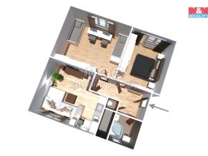 Prodej bytu 3+kk, Chomutov, Čechova, 65 m2