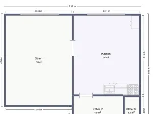 Prodej bytu 1+1, Ústí nad Labem, Kmochova, 38 m2