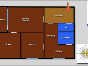 Prodej bytu 3+1, České Budějovice, Fr. Ondříčka, 70 m2