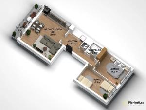Prodej bytu 3+kk, Praha - Stodůlky, Ovčí hájek, 82 m2