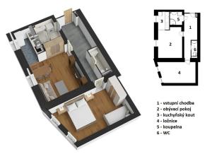 Prodej bytu 2+kk, Vrchlabí, Peklo, 30 m2
