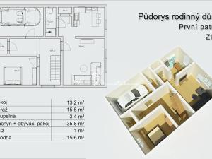Prodej rodinného domu, Zliv, Na Výsluní, 155 m2