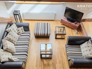 Pronájem bytu 3+kk, Praha - Smíchov, Hořejší nábřeží, 116 m2
