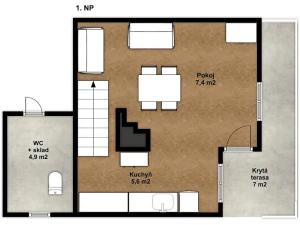 Prodej chaty, Horní Pěna, 41 m2
