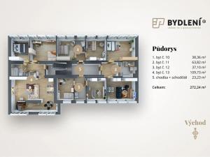 Prodej činžovního domu, Teplice, 1290 m2