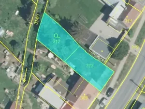 Prodej pozemku pro bydlení, Zborovice, Hlavní, 384 m2