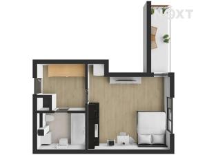 Prodej bytu 1+kk, Praha - Malešice, Počernická, 30 m2