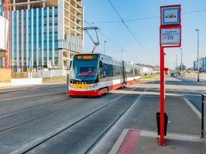 Pronájem bytu 1+kk, Praha - Vysočany, Strnadových, 33 m2