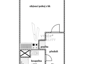 Prodej bytu 1+kk, Praha - Háje, Hlavatého, 29 m2