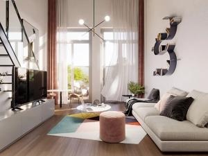 Pronájem bytu 2+kk, Praha - Vršovice, Kubánské náměstí, 55 m2