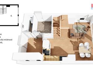 Prodej činžovního domu, Černá v Pošumaví - Bližná, 249 m2