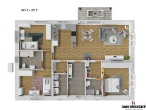 Prodej rodinného domu, Býkev, 115 m2