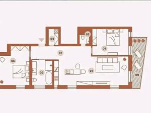 Pronájem bytu 3+kk, Praha - Smíchov, U Dívčích hradů, 123 m2