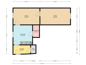 Prodej bytu 2+1, Abertamy, 69 m2
