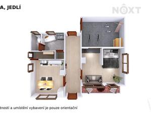 Prodej chalupy, Jedlí, 83 m2