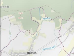 Prodej lesa, Roštění, 2228 m2