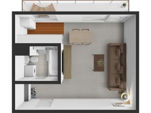 Prodej bytu 1+kk, Kladno, Vodárenská, 25 m2