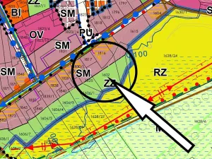 Prodej podílu pozemku pro bydlení, České Velenice, 381 m2
