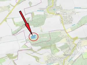 Prodej zahrady, Mistrovice, 1345 m2