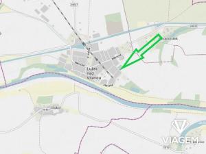 Prodej komerčního pozemku, Lužec nad Vltavou, 393 m2