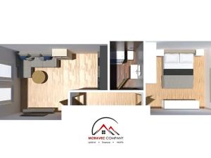 Pronájem bytu 2+kk, Ostrava, Křišťanova, 41 m2