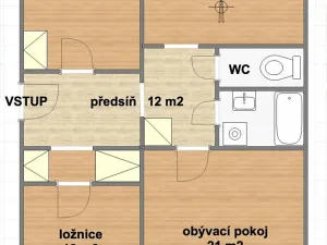 Prodej bytu 3+1, Praha - Modřany, Urbánkova, 78 m2